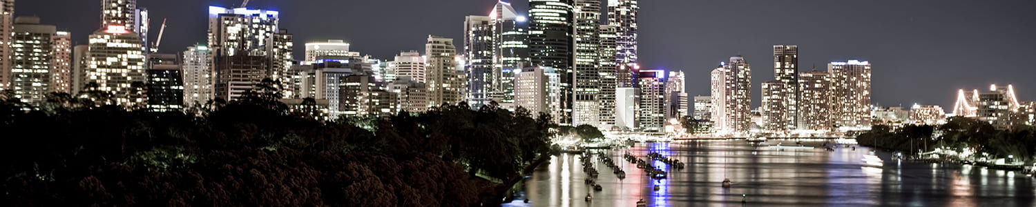 Image: Brisbane Skyline at night